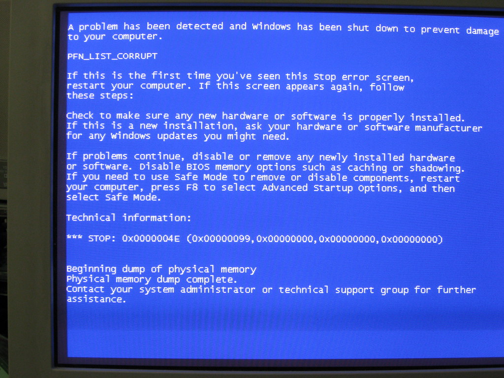 A required Windows 10 update brings the blue screen of death for some