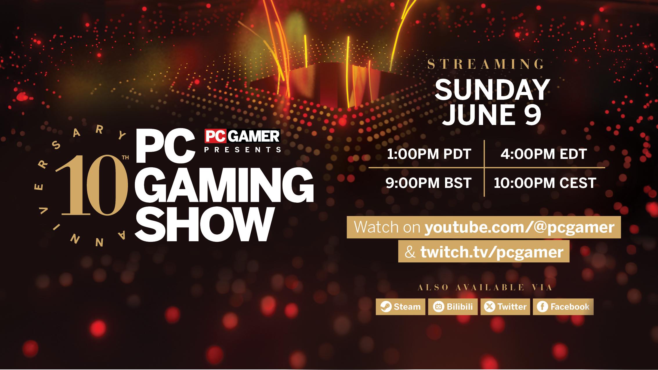 PC Gaming Show returns in June, featuring “over 50 games” and world premiere announcements