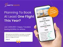 Get flight discount alerts for just $80