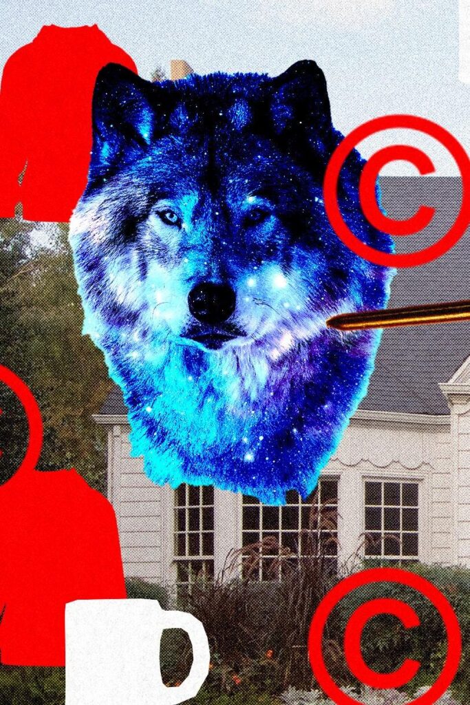 His Galaxy Wolf Art Kept Getting Ripped Off. So He Sued—and Bought a Home