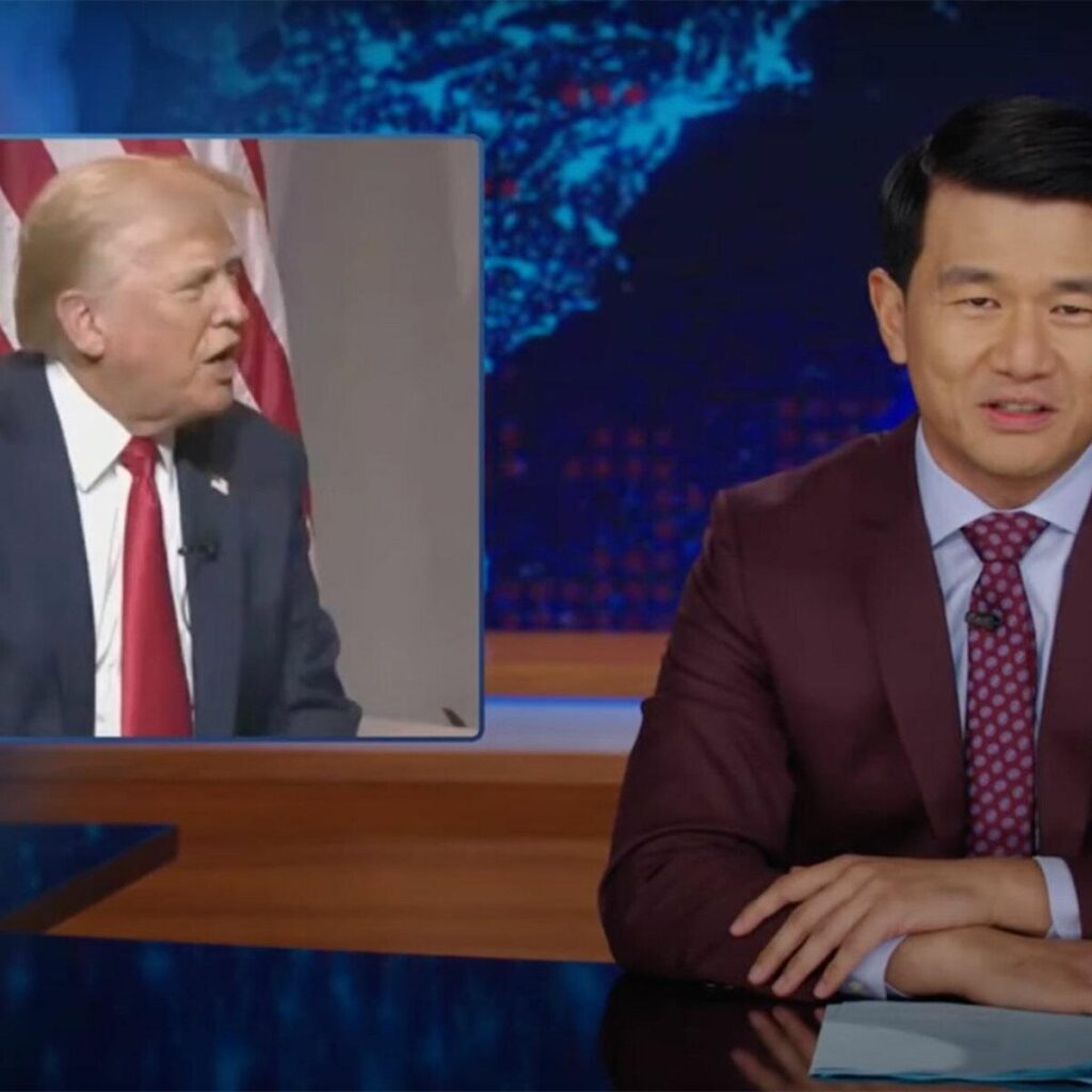 ‘The Daily Show’ mocks Trump’s weird apparent crush on Kamala Harris