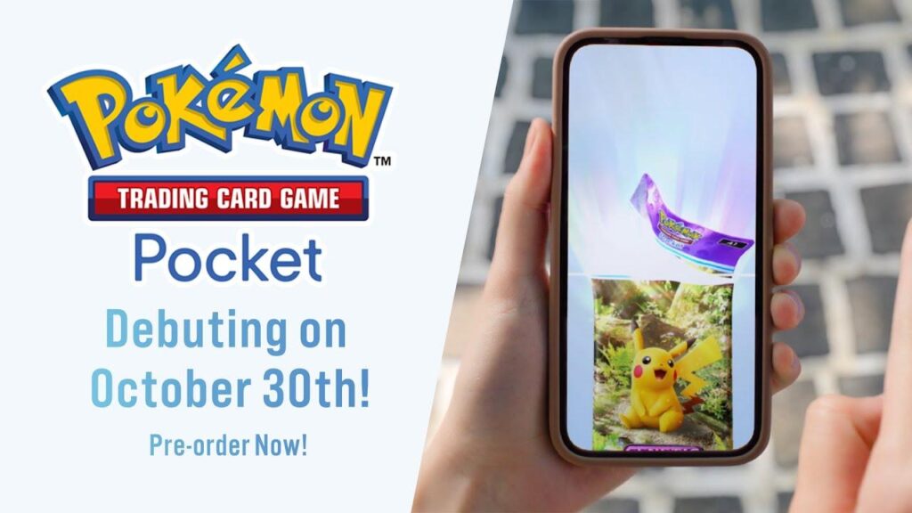 Pokémon Trading Card Game Pocket, the official mobile version of the TCG, is launching in October