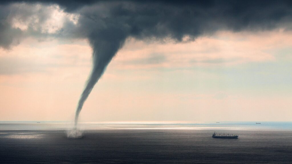 Bayesian Yacht Sinking: Climate Change Created Perfect Storm for Waterspouts