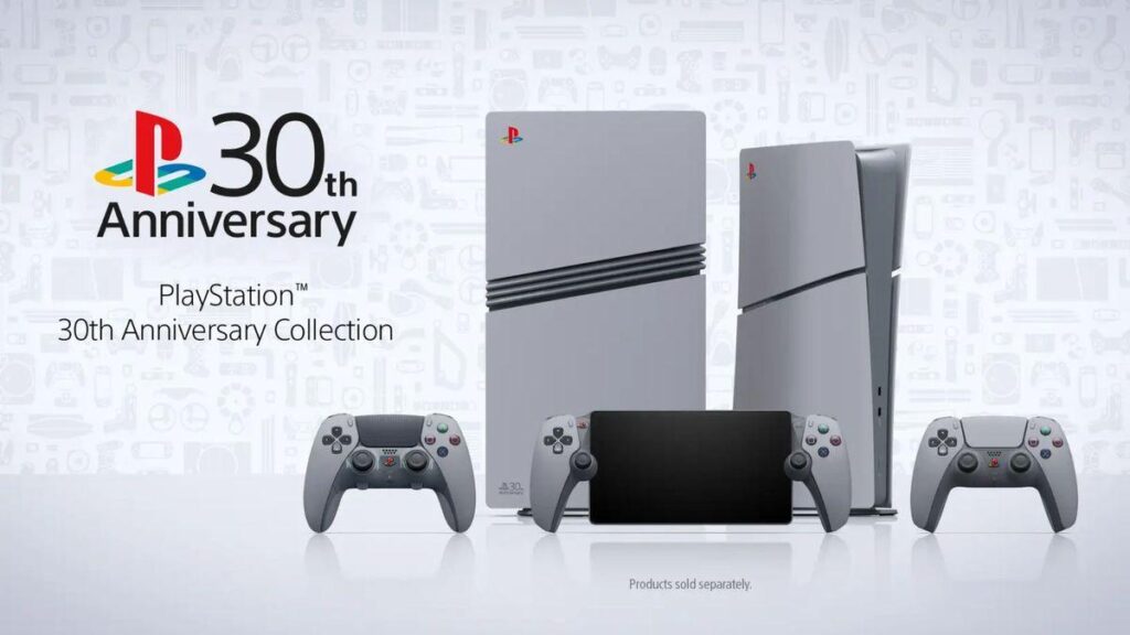 PlayStation unveils 30th anniversary PS5 and PS5 Pro designs