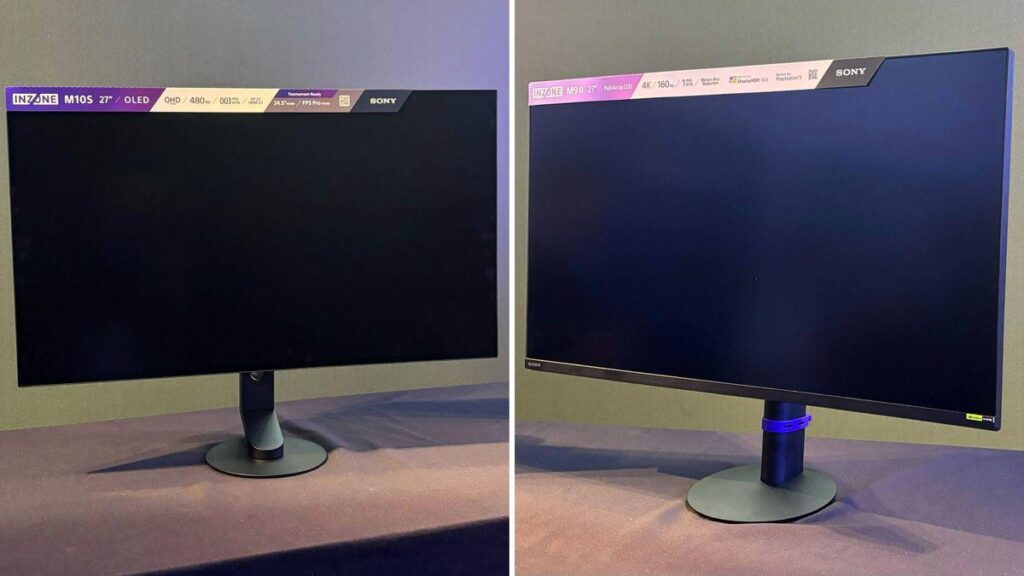 Sony reveals two new Inzone monitors, one for PlayStation just in time for the PS5 Pro and another for competitive PC gaming