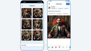 You’ll soon be able to use Meta’s Imagine to generate images in Facebook and Instagram
