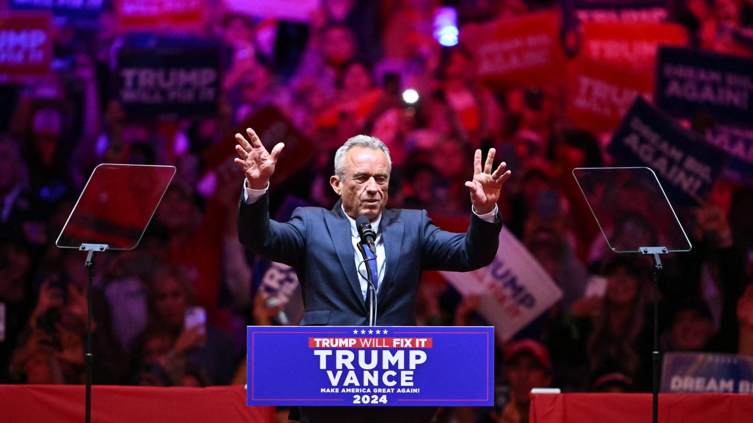 Donald Trump Vows to Let Robert F. Kennedy Jr. ‘Go Wild on Health’ If Elected