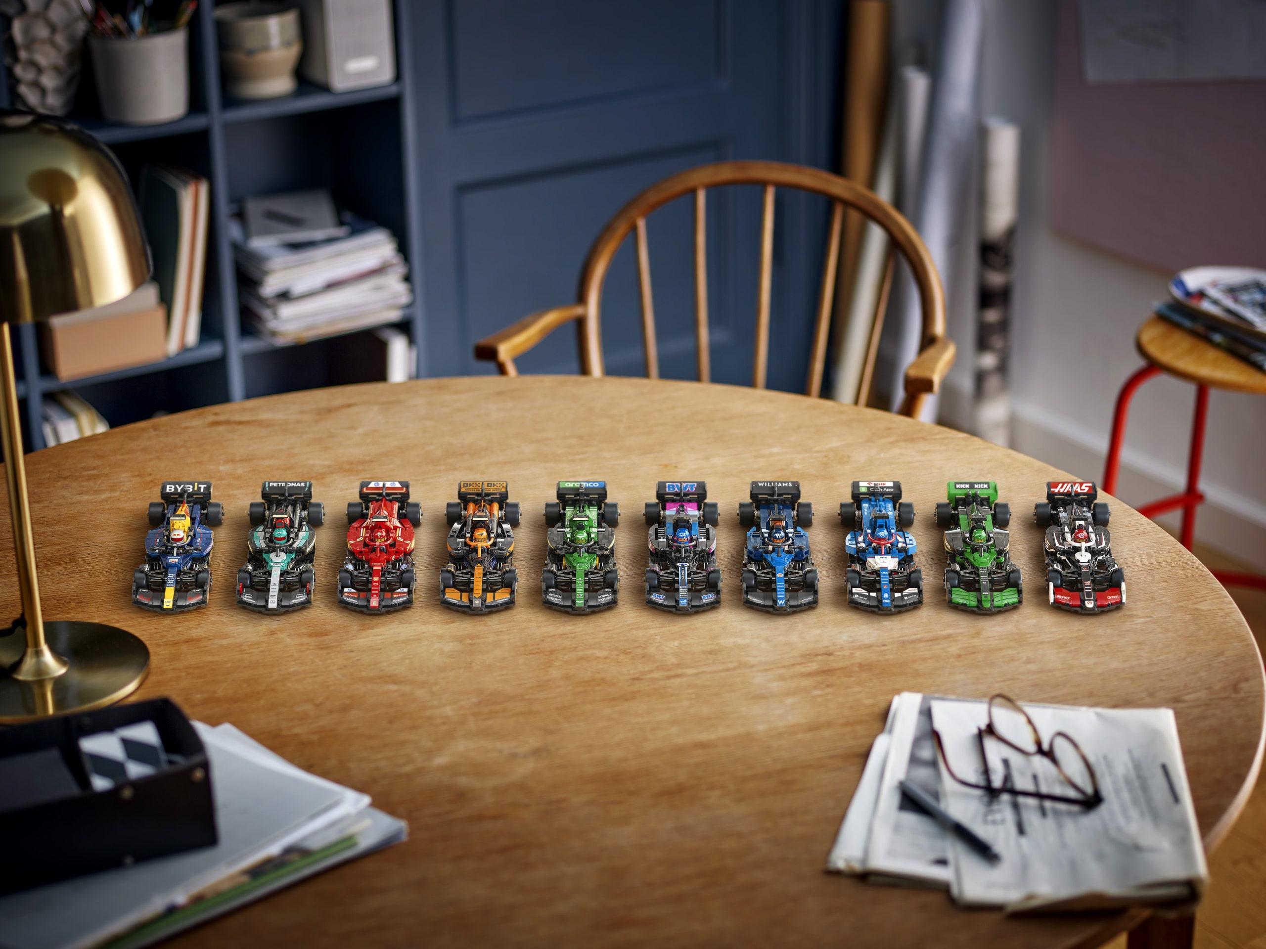 Lego and Formula 1 Roll Out Full Sets of Teams and Drivers